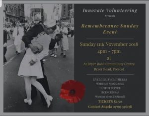 Innovate Volunteering presents Remembrance Sunday Event